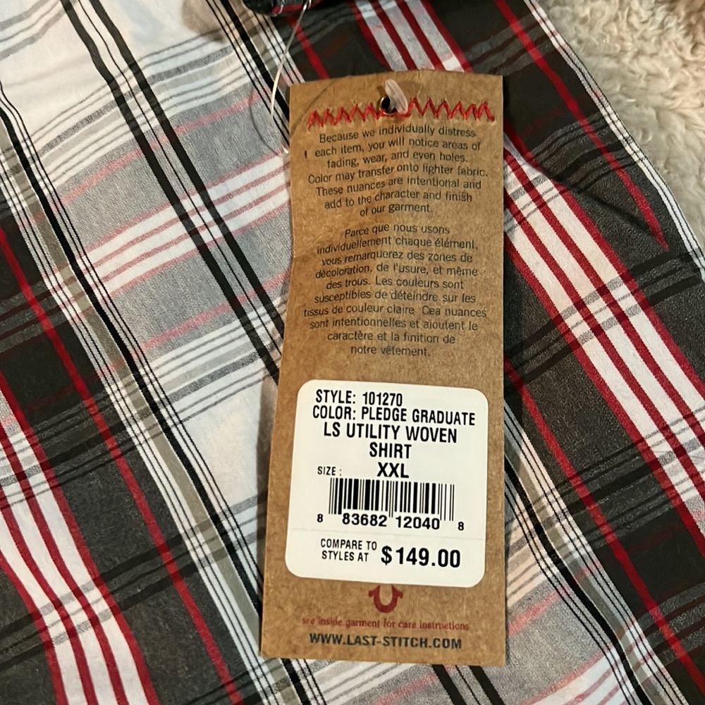 TRUE RELIGION long sleeve shirt - Picture 3 of 7